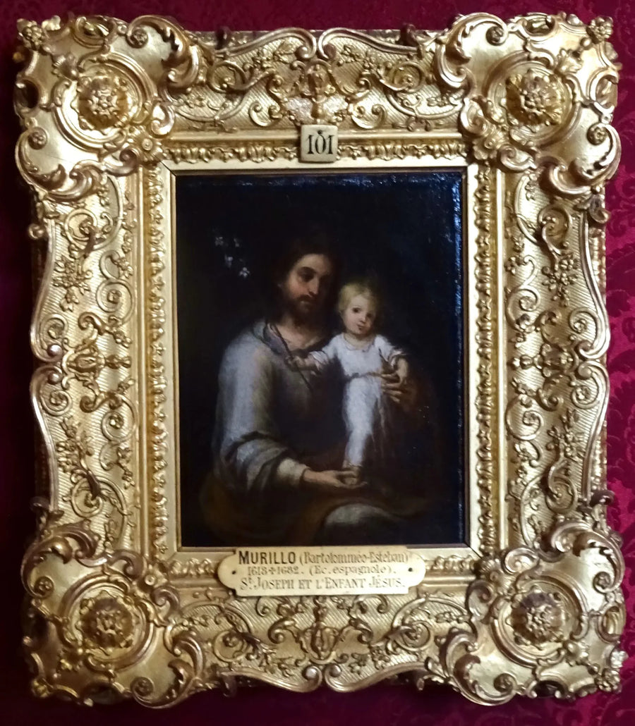 San Giuseppe e il Bambino Gesù - Bartolomé Esteban Murillo