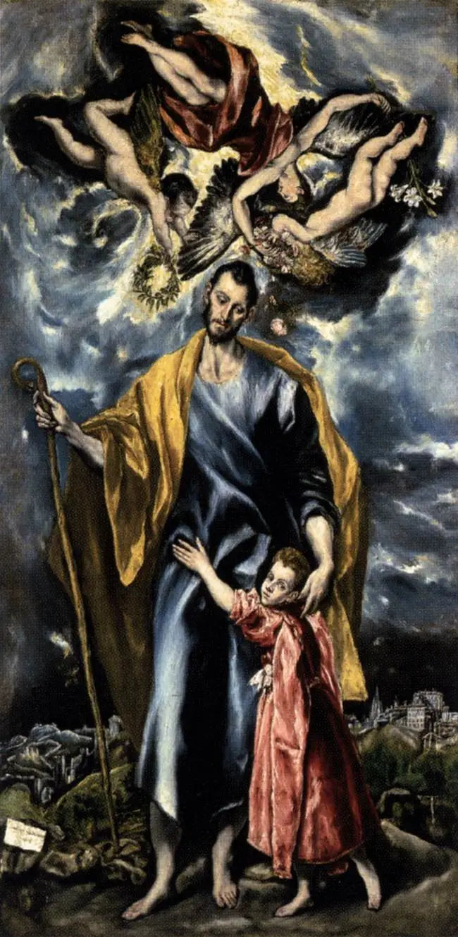 San Giuseppe e il Bambino Gesù (Capella di San Giuseppe) - El Greco