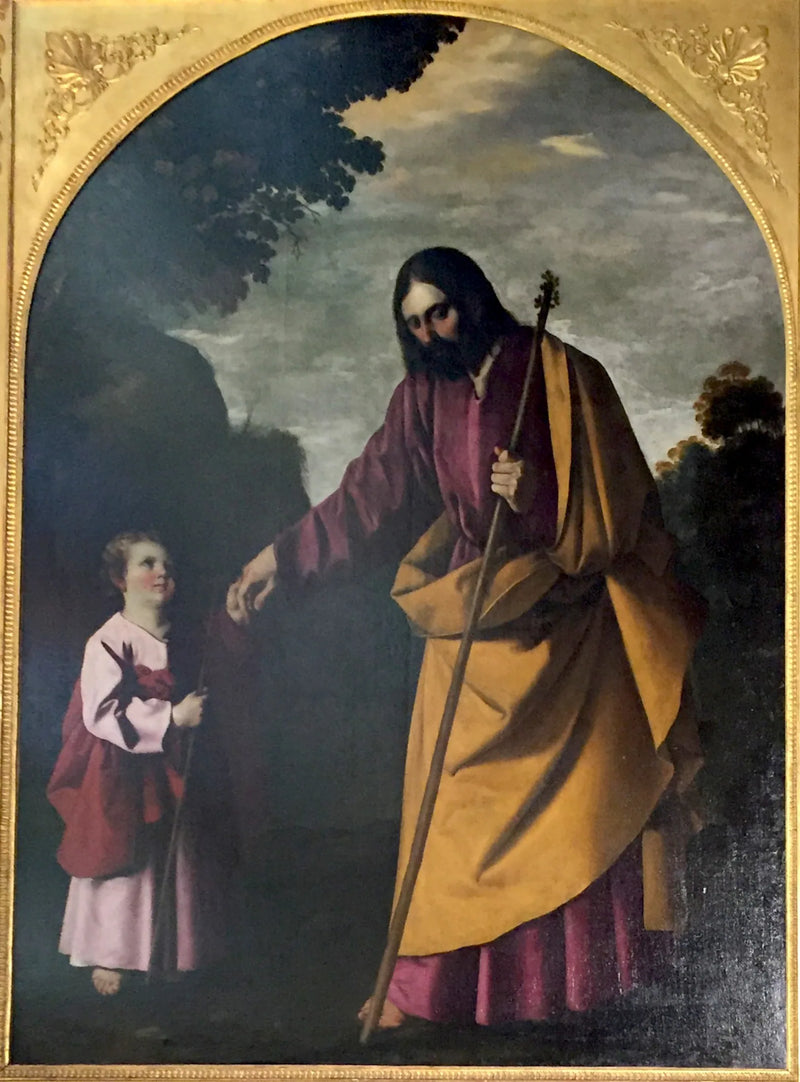 San Giuseppe e il Bambino Gesù - Francisco de Zurbarán
