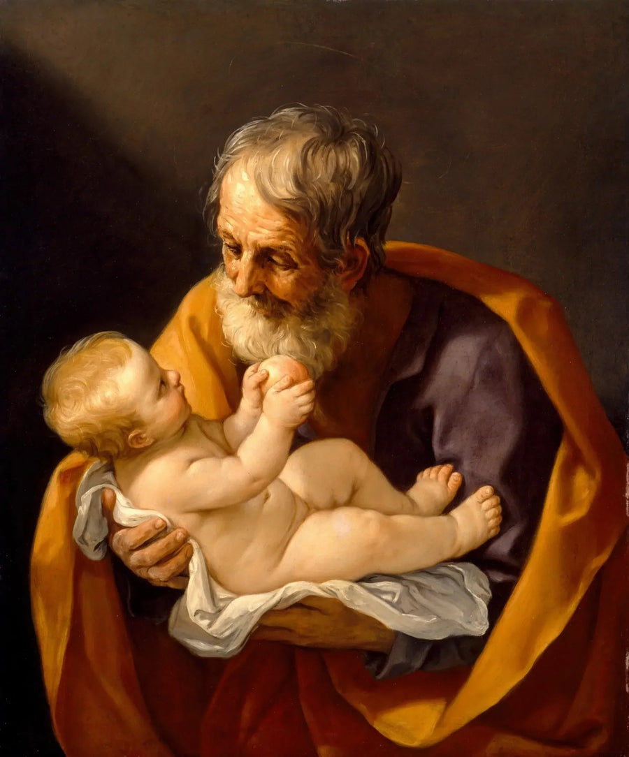 San Giuseppe e il Bambino Gesù - Guido Reni