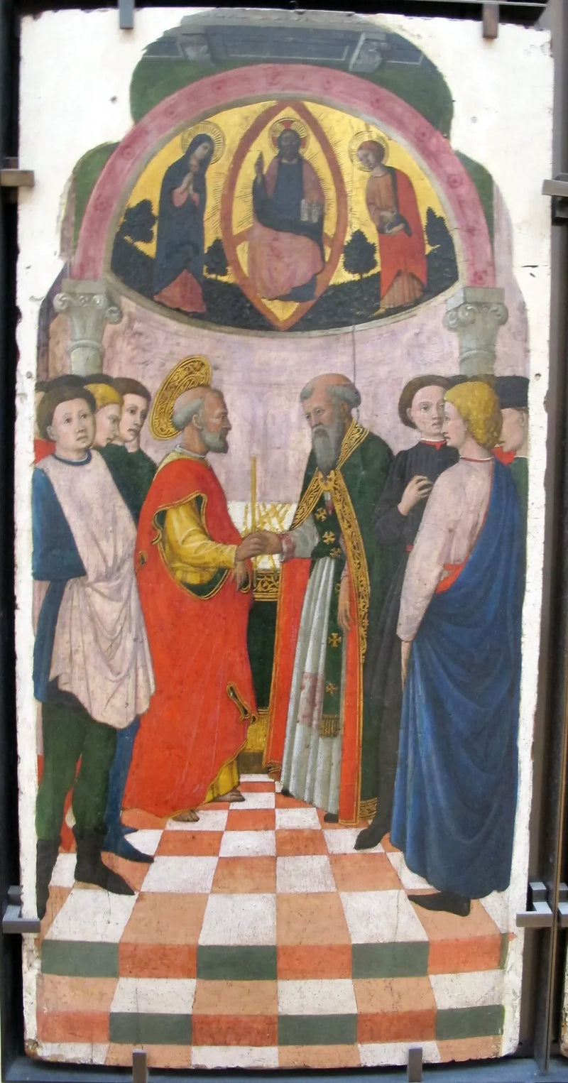 San Giuseppe e i pretendenti - Giovanni Francesco da Rimini