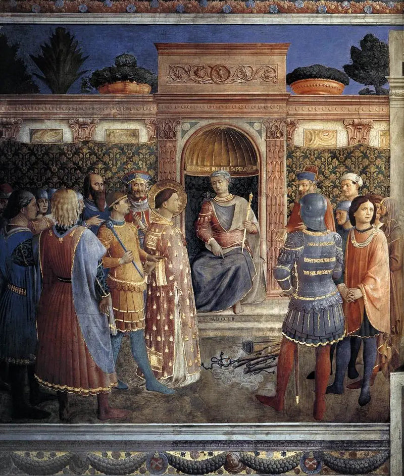 San Lorenzo davanti a Valeriano - Fra Angelico