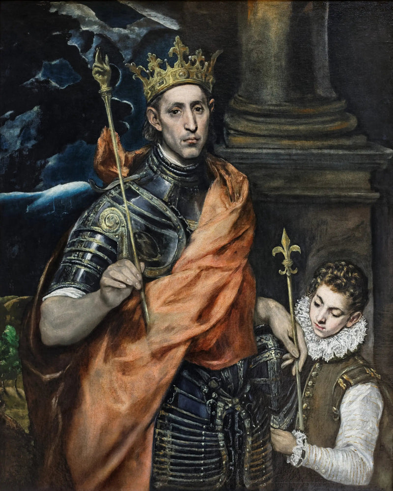 San Luigi, re di Francia - El Greco