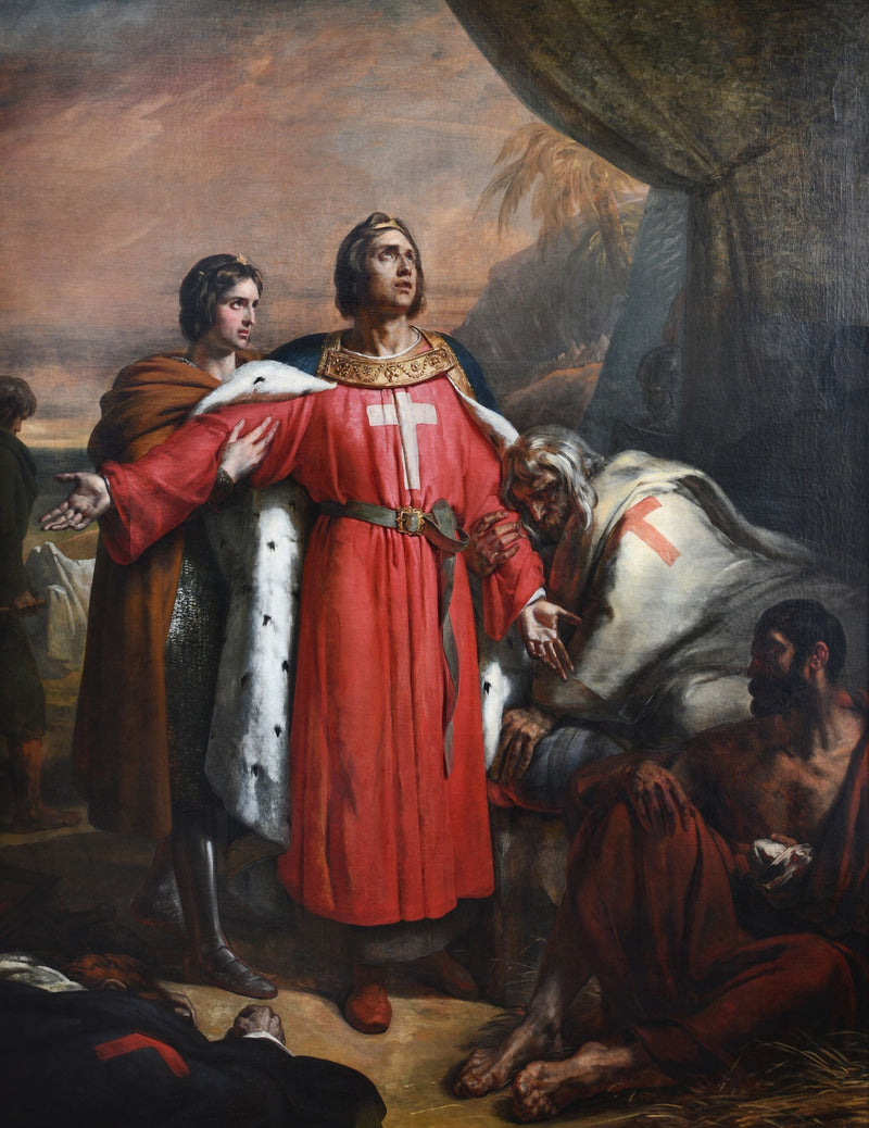 Visita di San Luigi ai lebbrosi - Ary Scheffer