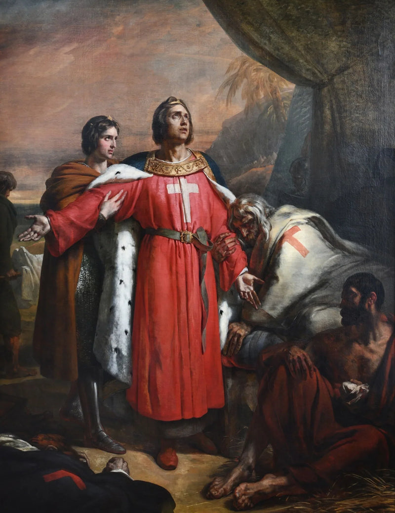 Visita di San Luigi ai lebbrosi - Ary Scheffer