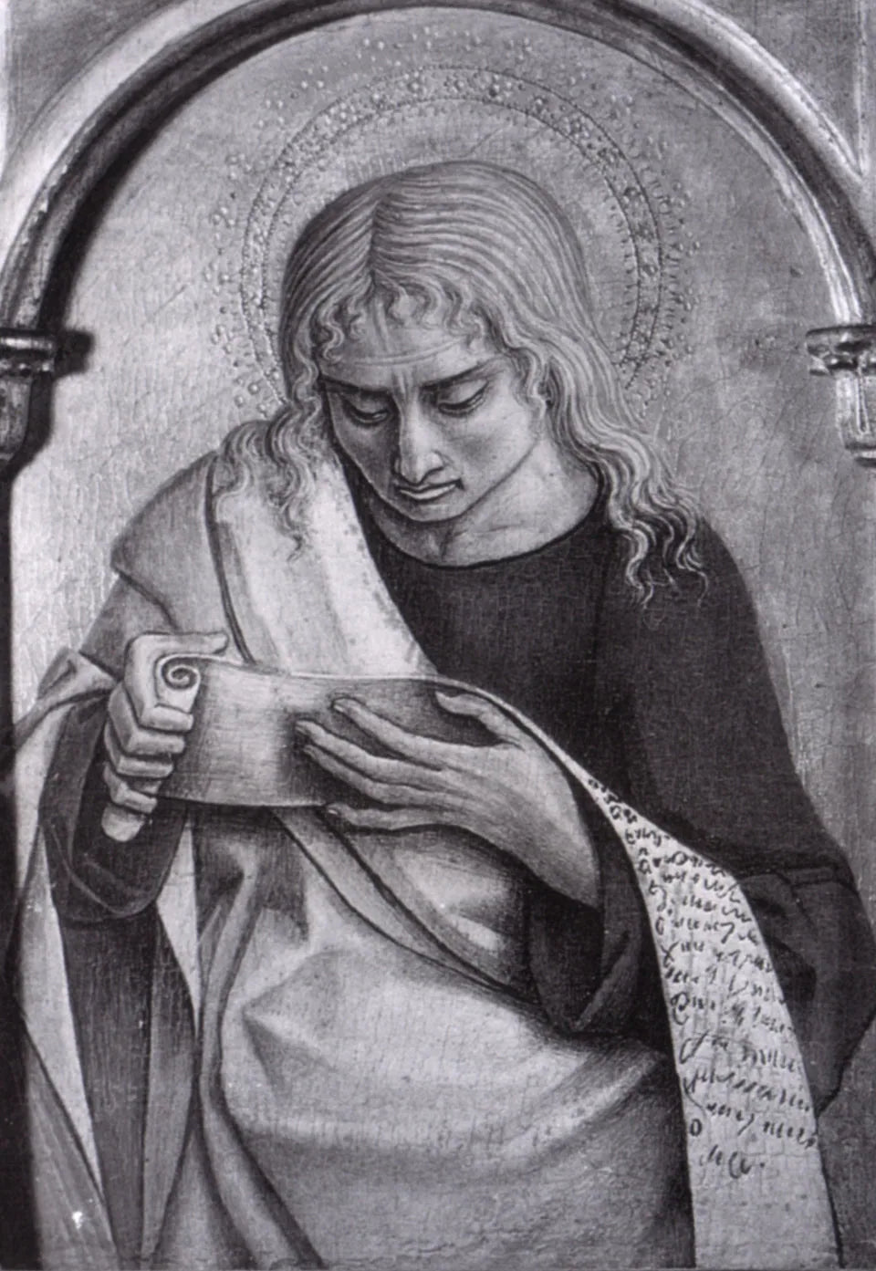 Saint Luc - Carlo Crivelli image 1 reproduction de peinture à l’huile