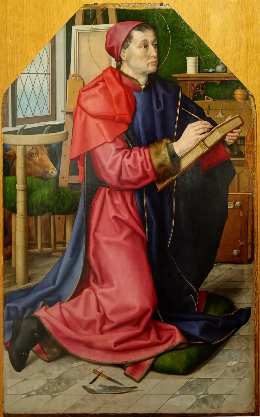 San Luca che dipinge la Vergine - Hugo van der Goes