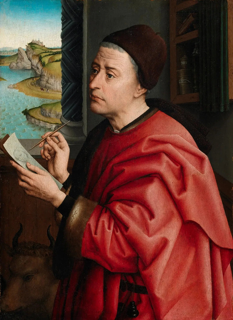 San Luca che rappresenta la Vergine - Rogier van der Weyden