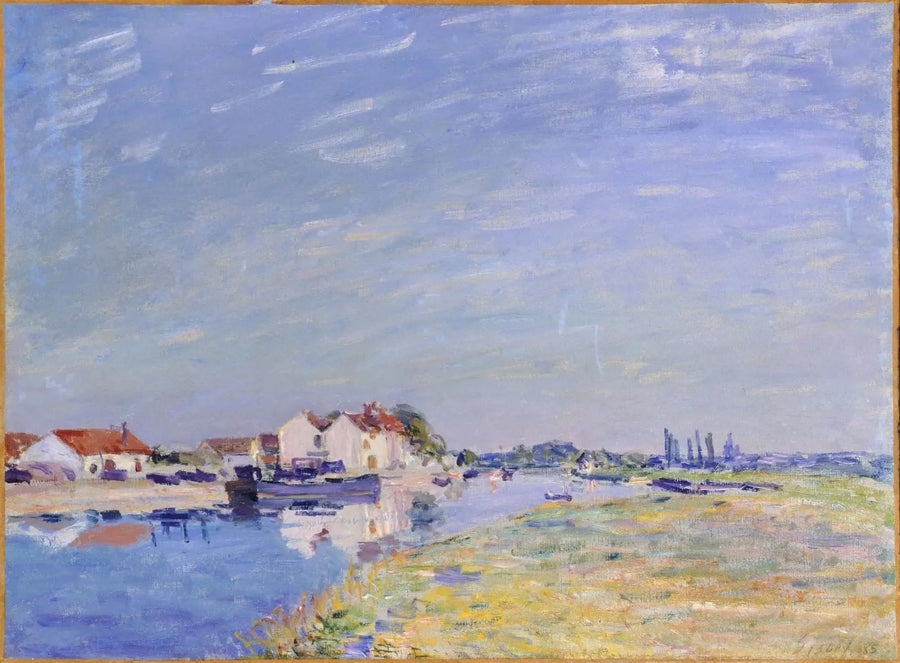 San Mamete - Alfred Sisley