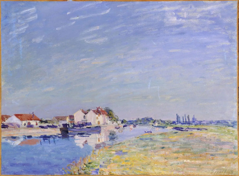 San Mamete - Alfred Sisley