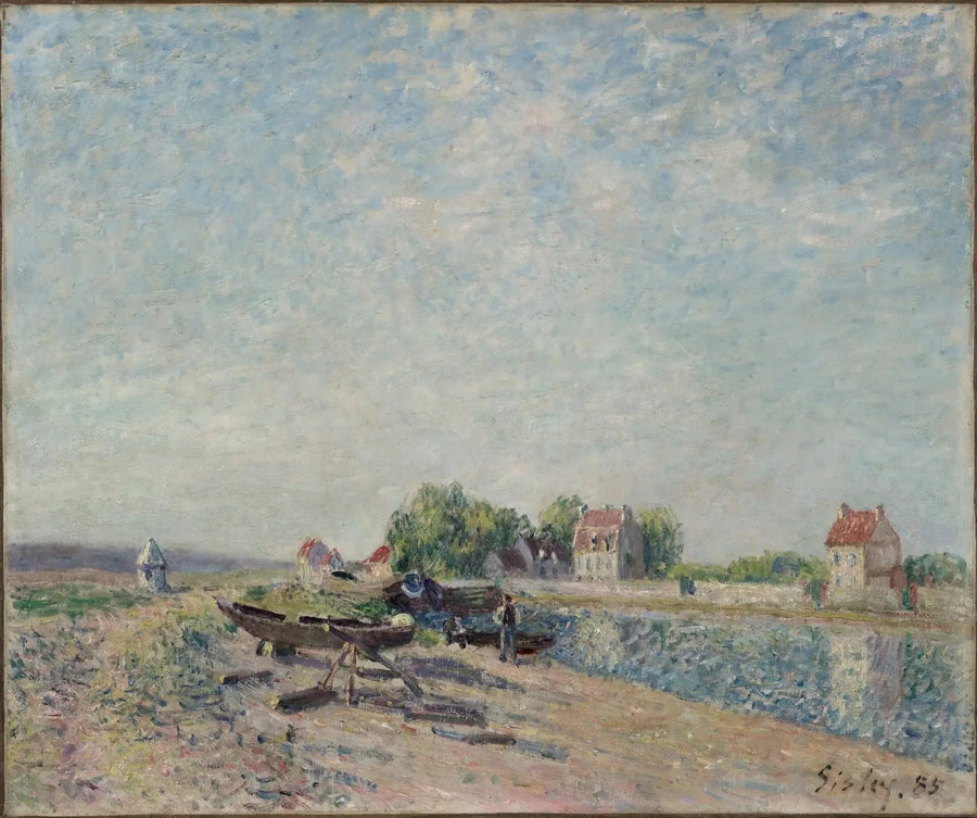 Saint-Mammès, canale del Loing - Alfred Sisley