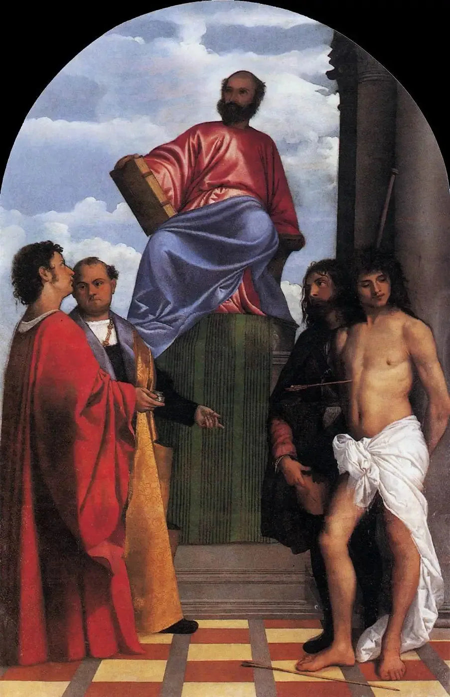Sant'Marco in maestà - Tiziano