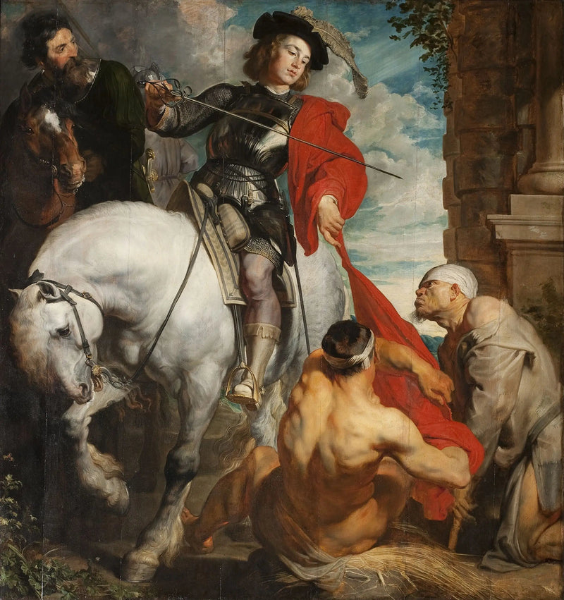 San Martino e il mendicante - Antoine van Dyck