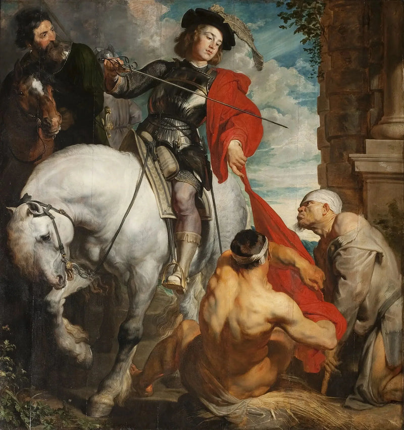 San Martino e il mendicante - Antoine van Dyck