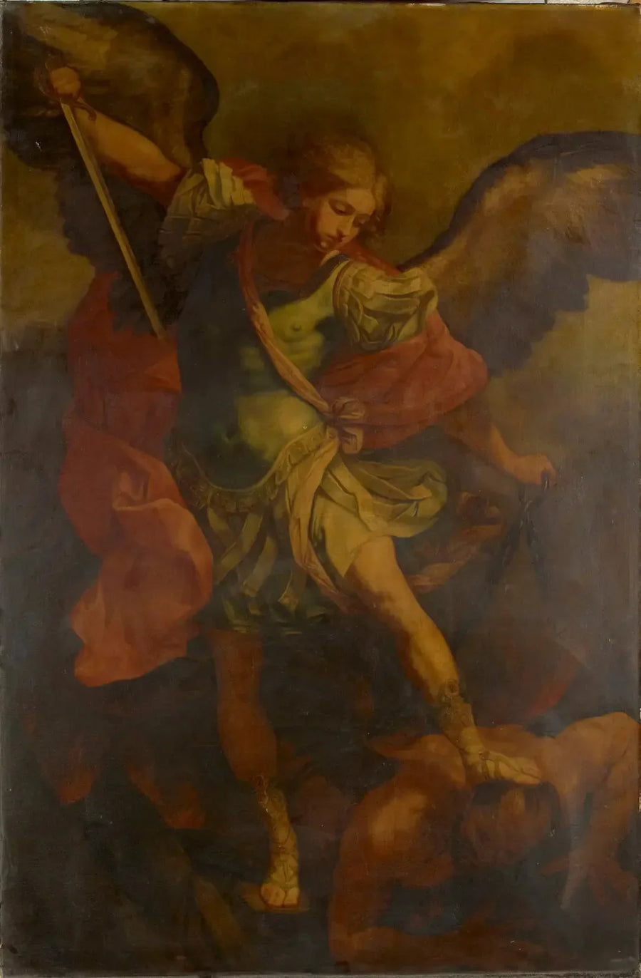 San Michele Arcangelo che sconfigge il drago - Joshua Reynolds