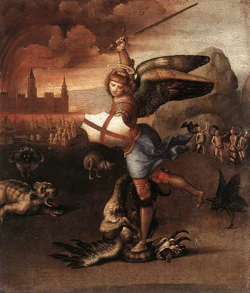 San Michele e il Drago - Raffaello Sanzio