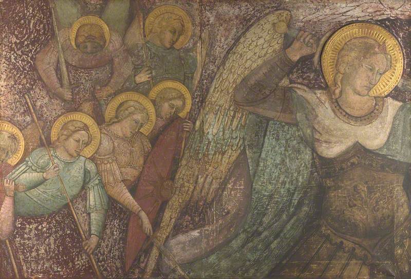 San Michele e gli altri angeli - Spinello Aretino