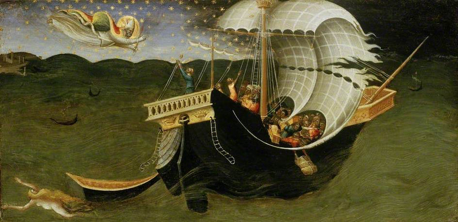 San Nicola di Bari scaccia la tempesta - Bicci di Lorenzo