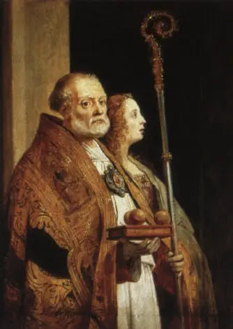 San Nicola di Bari e la Maddalena - David Teniers il Giovane