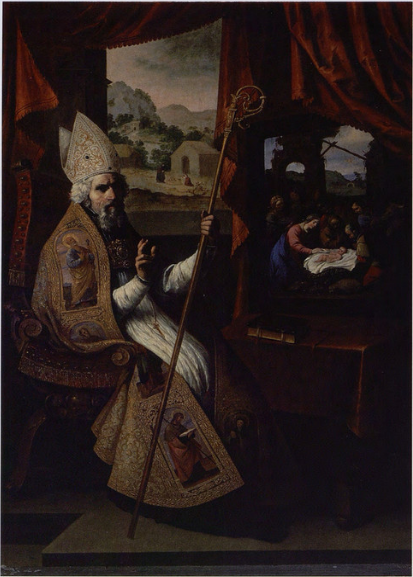 Saint Nicolas de Bari - Francisco de Zurbarán - Alpha Reproduction