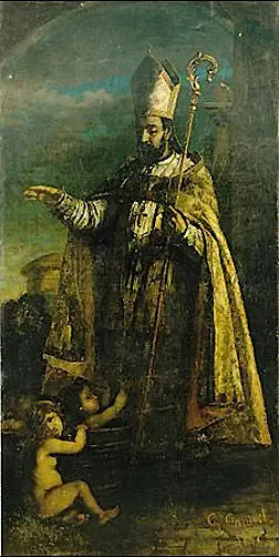 San Nicola che risuscita i bambini - Gustave Courbet