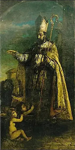 San Nicola che risuscita i bambini - Gustave Courbet