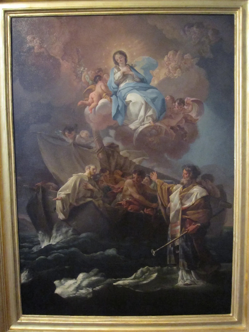 San Nicola che salva i naufraghi - Corrado Giaquinto