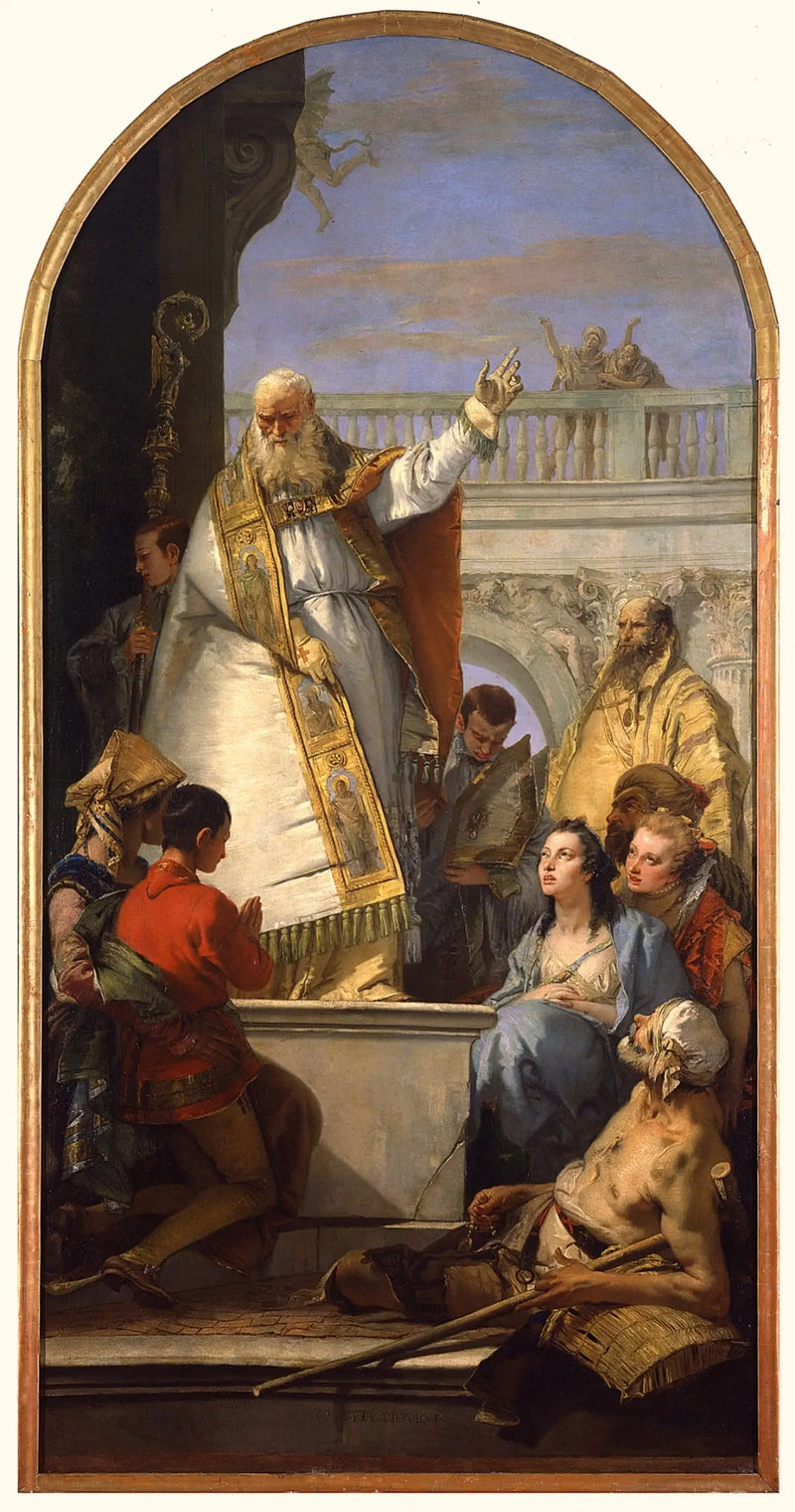 San Patrizio, vescovo d'Irlanda - Giovanni Battista Tiepolo