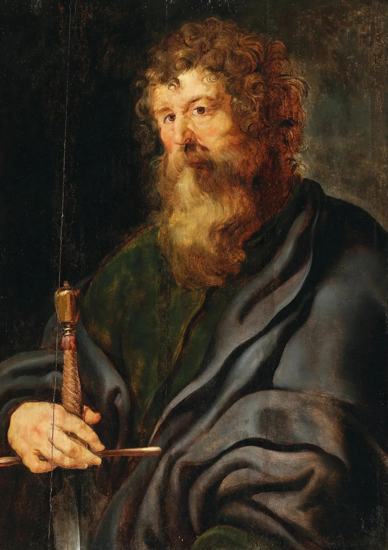 San Paolo con una spada - Peter Paul Rubens