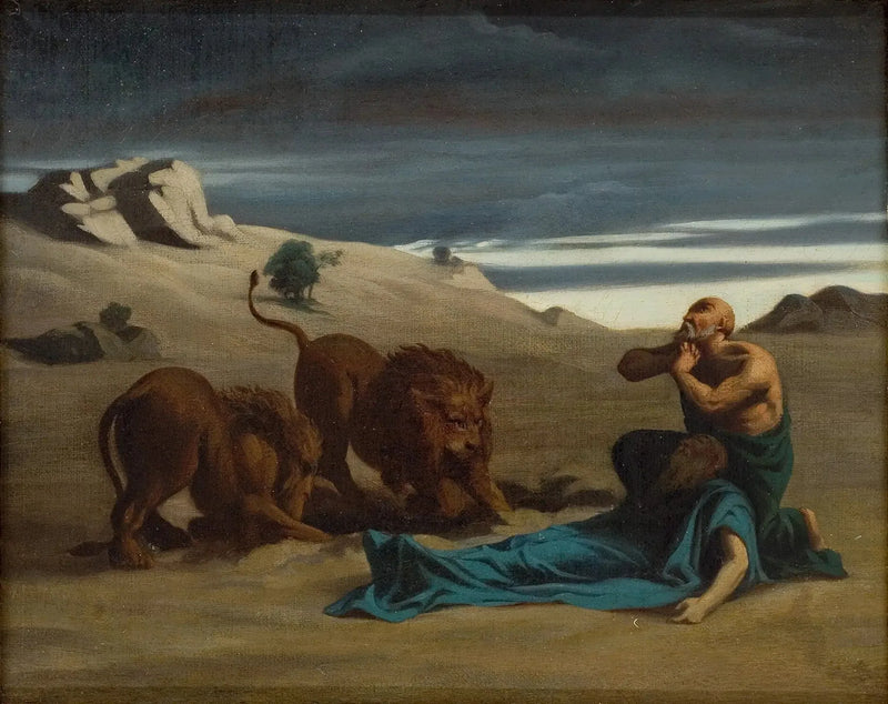 San Paolo circondato dai leoni - Alexandre Cabanel