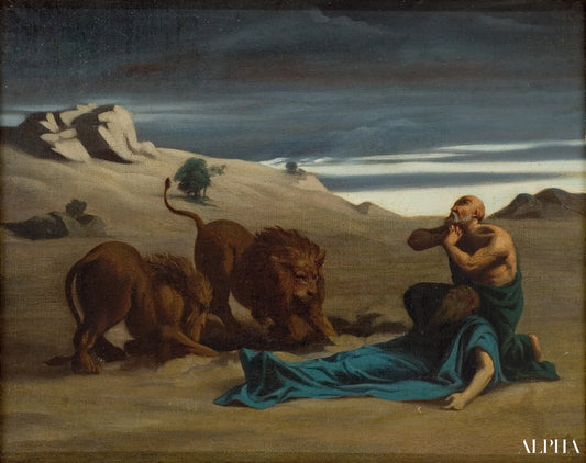 Saint-Paul entouré par les lions - Alexandre Cabanel Reproductions de tableaux à la peinture à l’huile