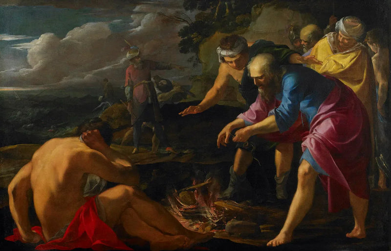 Saint Paul naufragé à Malte - Laurent de La Hyre