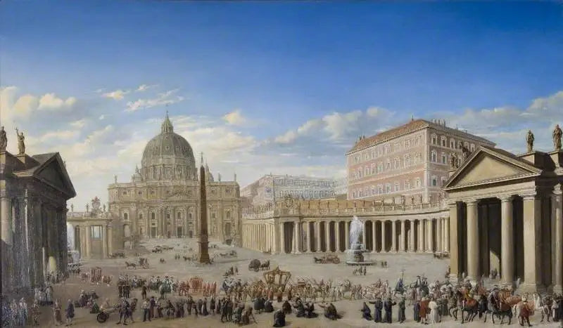 San Pietro in Roma - Giovanni Paolo Panini