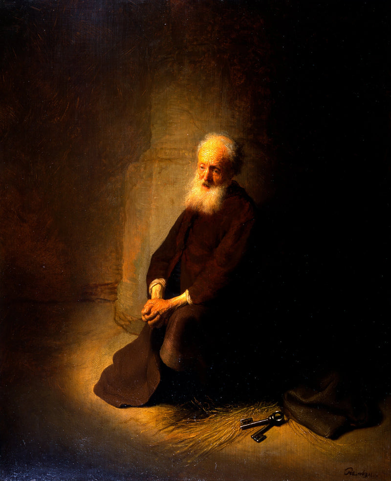 San Pietro in prigione - Rembrandt