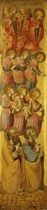 San Pietro e San Paolo con angeli - Olivuccio di Ciccarello