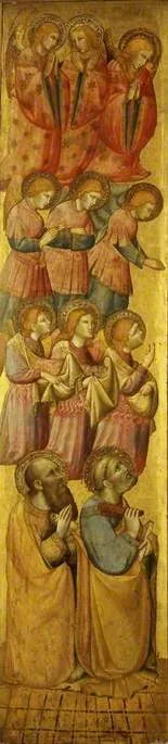San Pietro e San Paolo con angeli - Olivuccio di Ciccarello