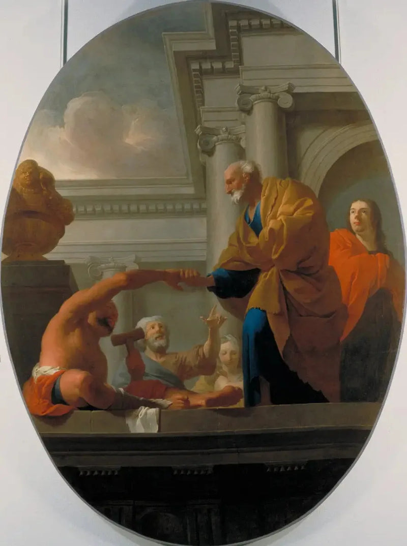 San Pietro che guarisce un paralitico - Pierre Subleyras