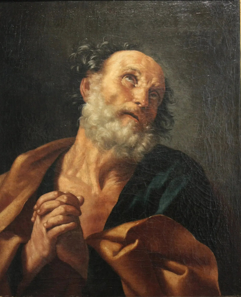 San Pietro che piange il tradimento del figlio - Guido Reni
