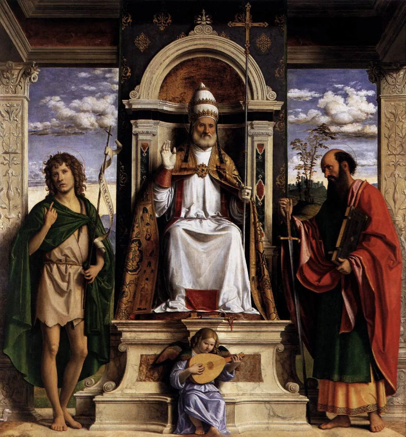 San Pietro in trono con i santi - Cima da Conegliano