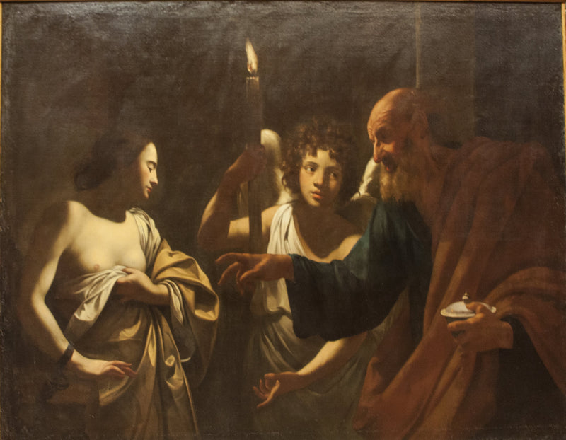 Visitazione di Sant'Andrea e Sant'Agata imprigionata - Simon Vouet