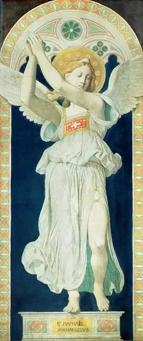 San Raffaele, arcangelo - Jean-Auguste-Dominique Ingres