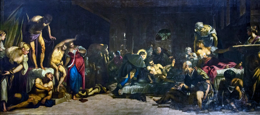 San Rocco in ospedale - Jacopo Tintoretto