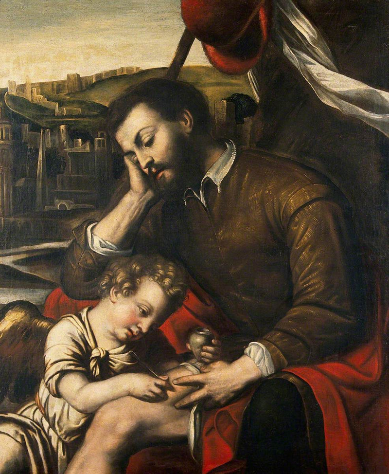 San Rocco e l'Angelo - Alessandro Bonvicino
