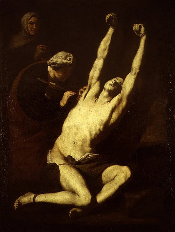 San Sebastiano assistito da Santa Irene