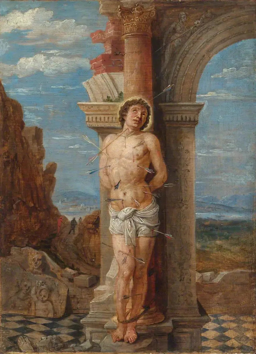 San Sebastiano (dopo Andrea Mantegna) - David Teniers il Giovane