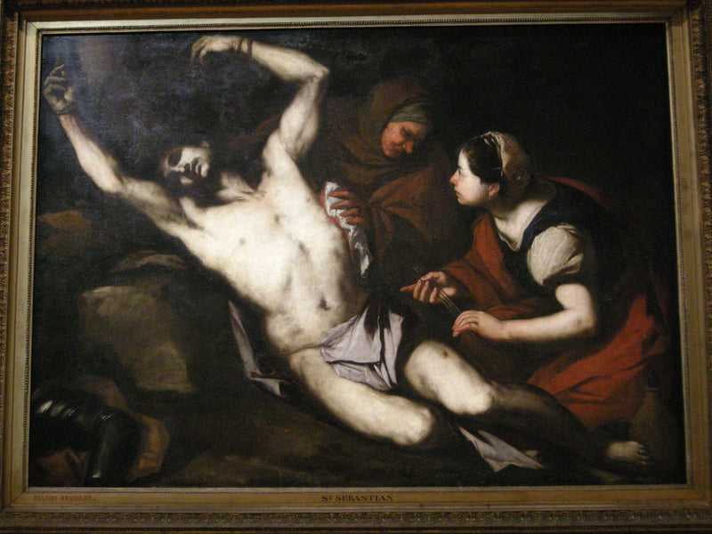 San Sebastiano guarito da Irene - Luca Giordano