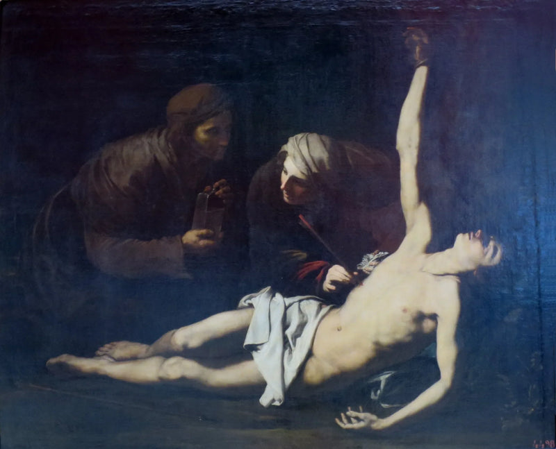 San Sebastiano guarito da Santa Irene - Jusepe de Ribera