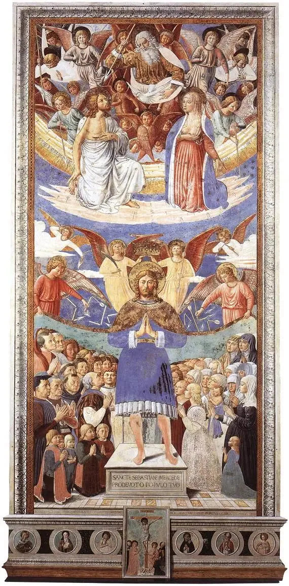 San Sebastiano Intercessore - Benozzo Gozzoli