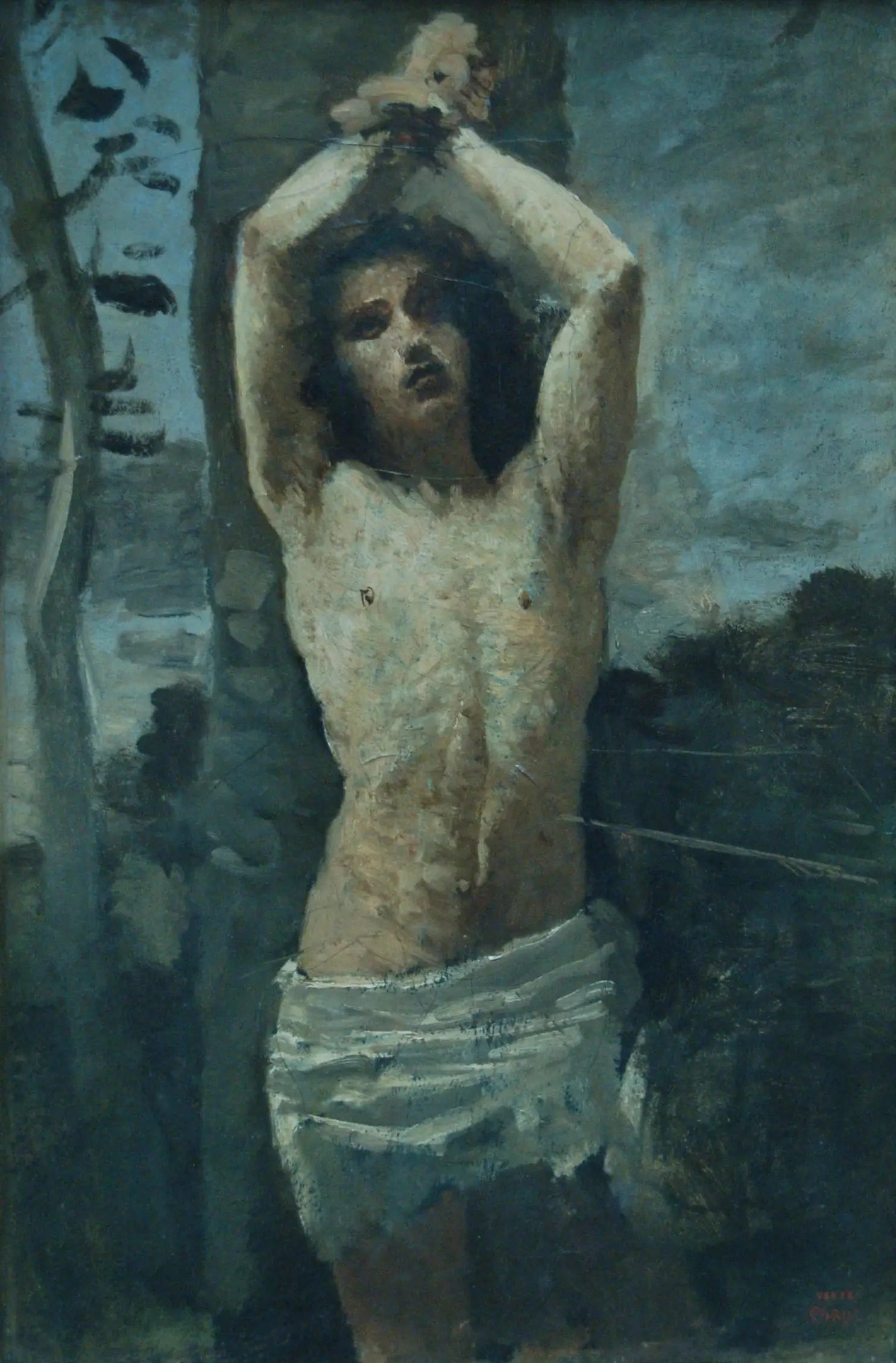 Saint Sébastien - Jean-Baptiste Camille Corot - Alpha Reproduction