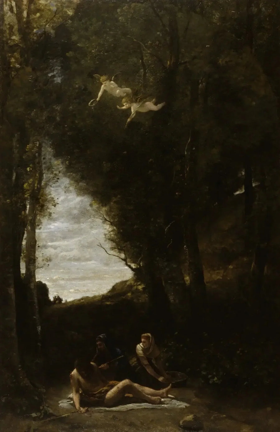 San Sebastiano soccorso dalle Sante Donne - Jean-Baptiste Camille Corot